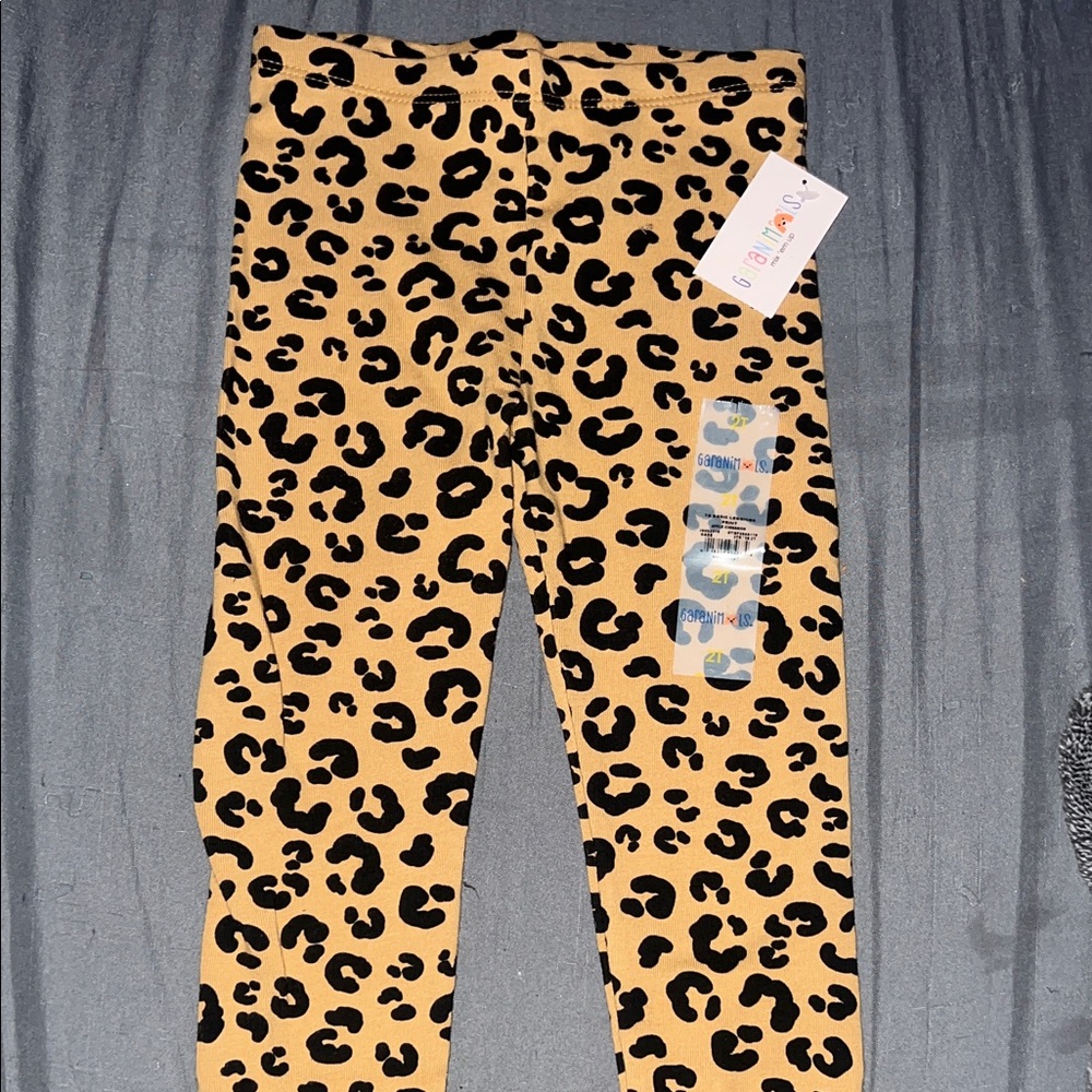 Leopard Print Kids Leggings